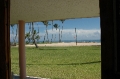 Volleyball court from our room 